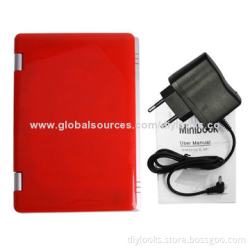 EPC 701 Red, 7.0-inch Windows CE Notebook Computer with Wi-Fi